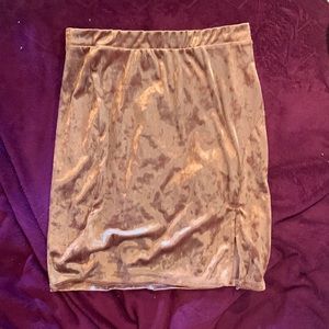 Charlotte Russe mauve pink skirt